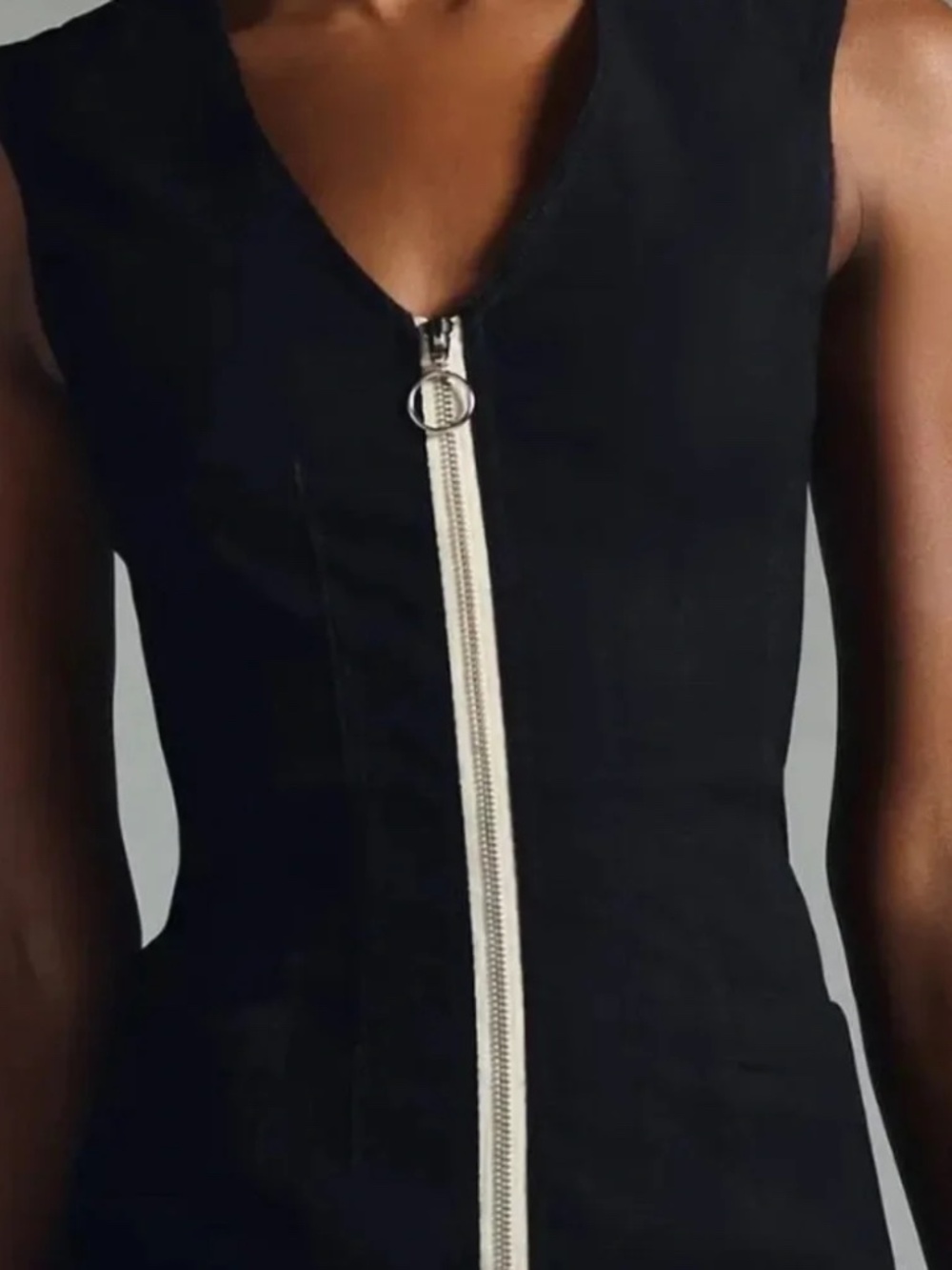 Maeve by Anthropologie Zip front pencil dress